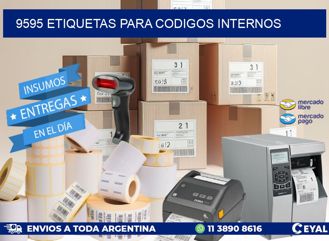 9595 ETIQUETAS PARA CODIGOS INTERNOS