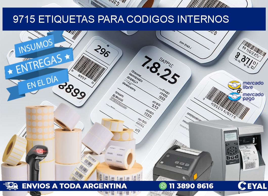 9715 ETIQUETAS PARA CODIGOS INTERNOS