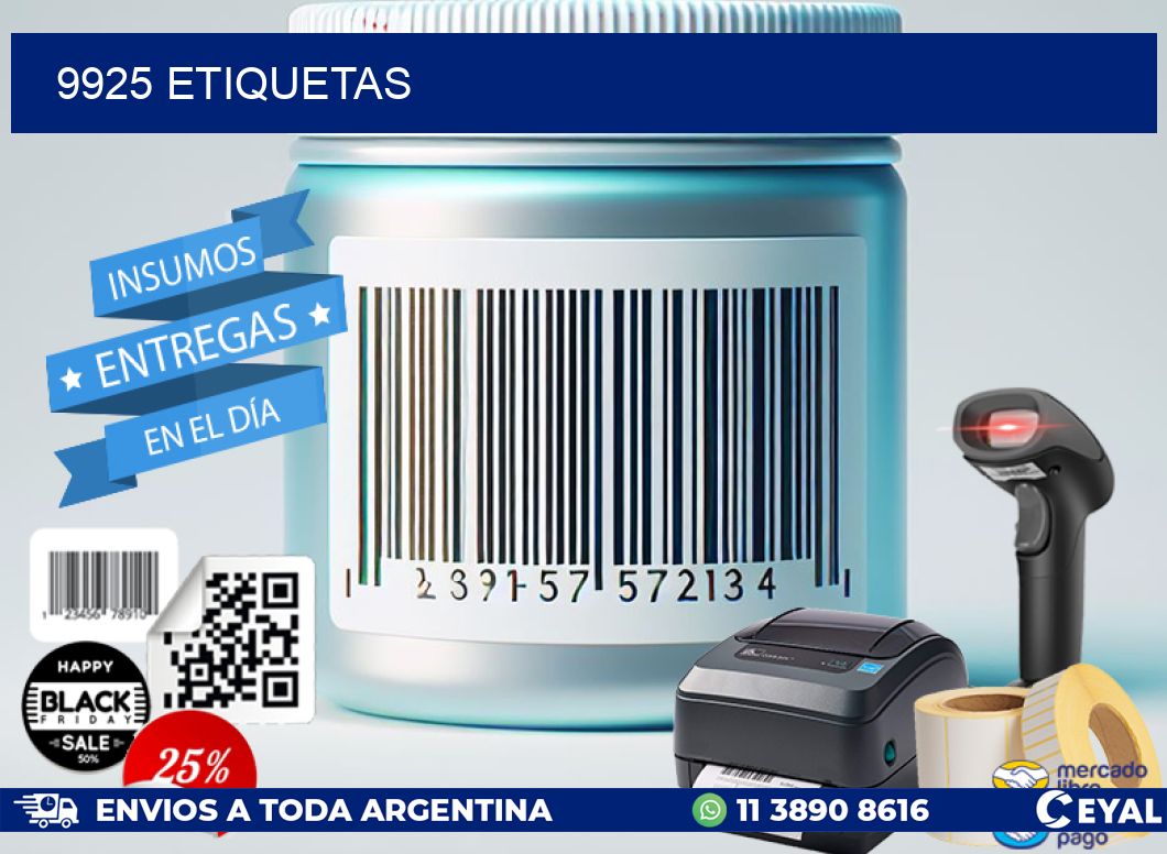 9925 ETIQUETAS