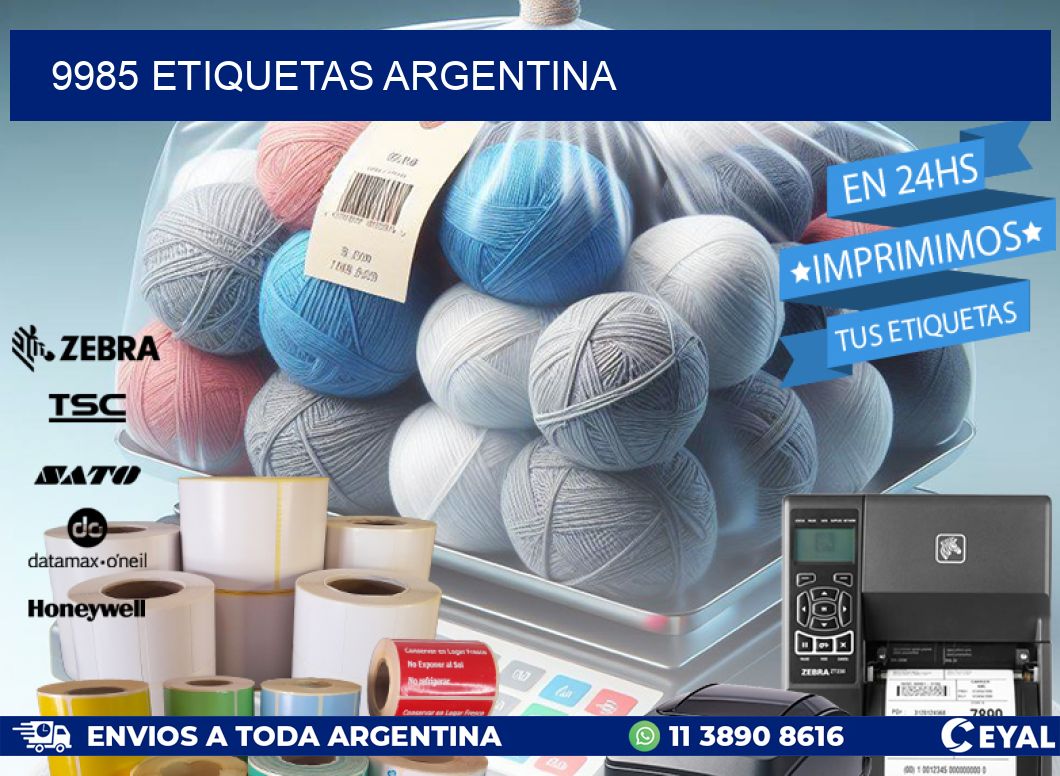 9985 ETIQUETAS ARGENTINA