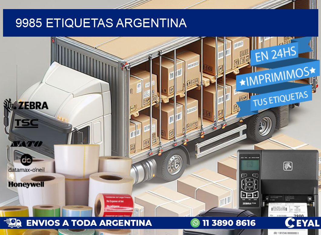 9985 ETIQUETAS ARGENTINA