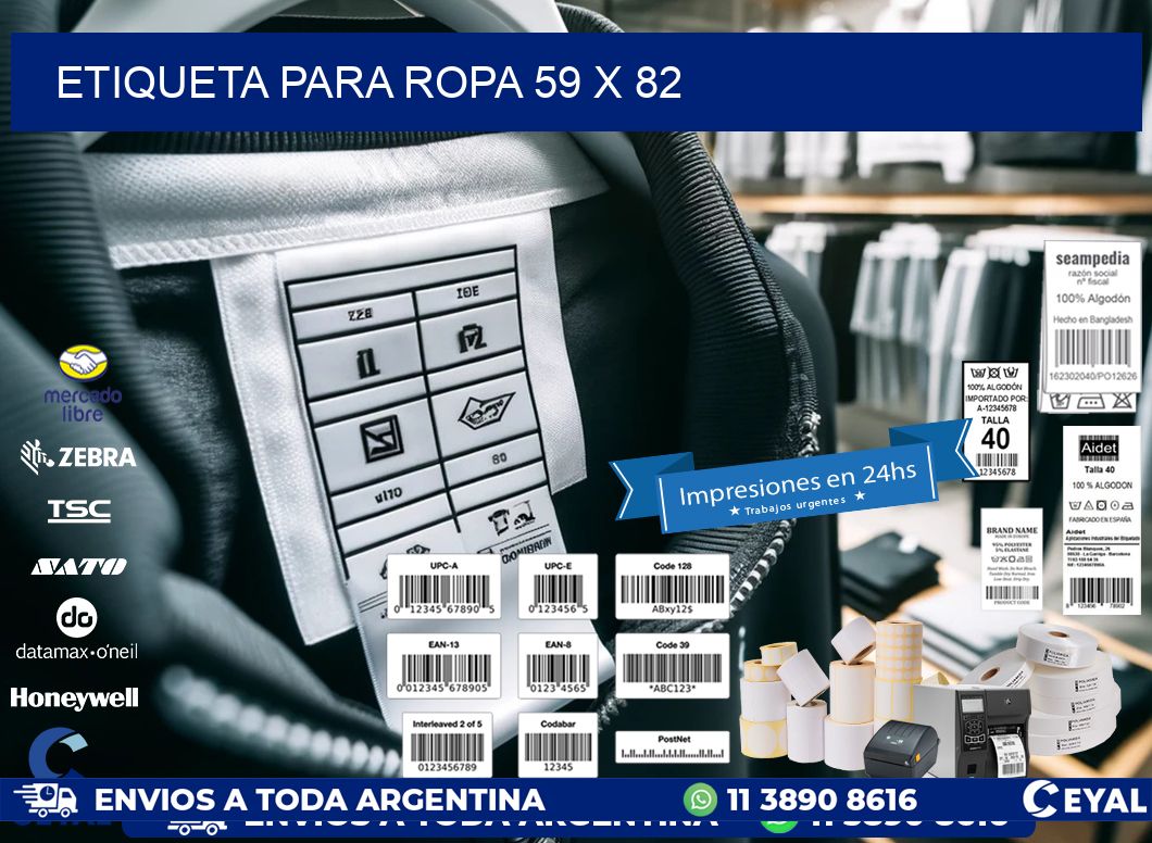 ETIQUETA PARA ROPA 59 x 82