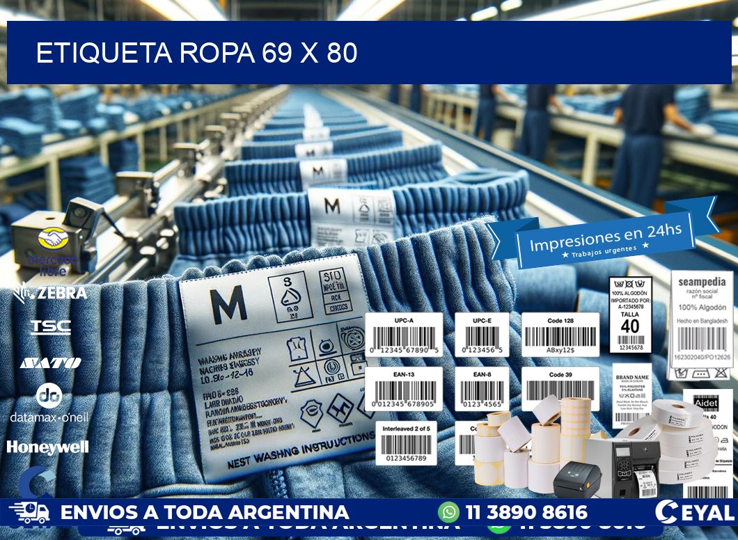 ETIQUETA ROPA 69 x 80