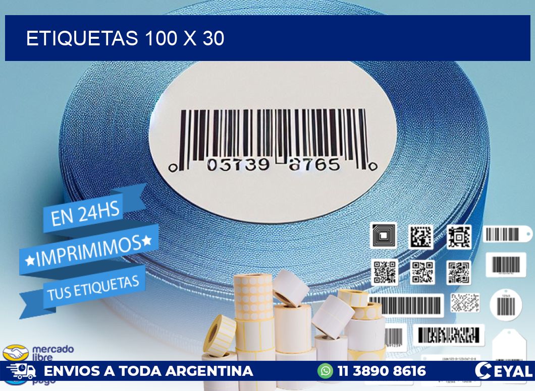 ETIQUETAS 100 x 30