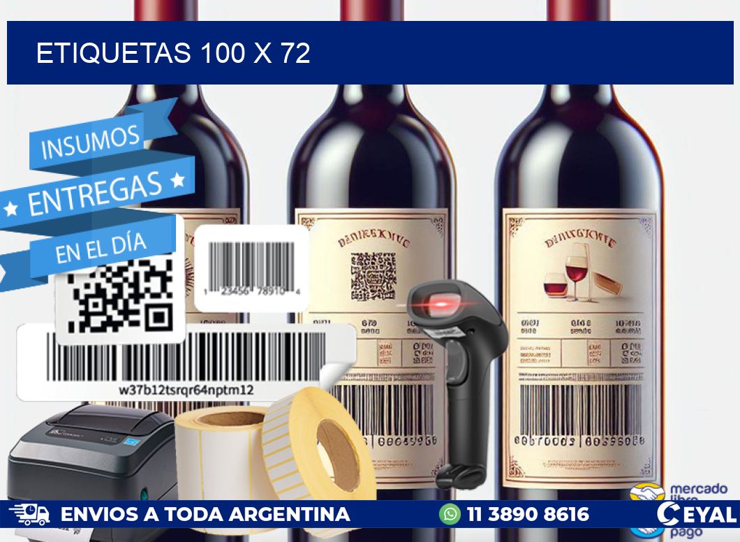 ETIQUETAS 100 x 72