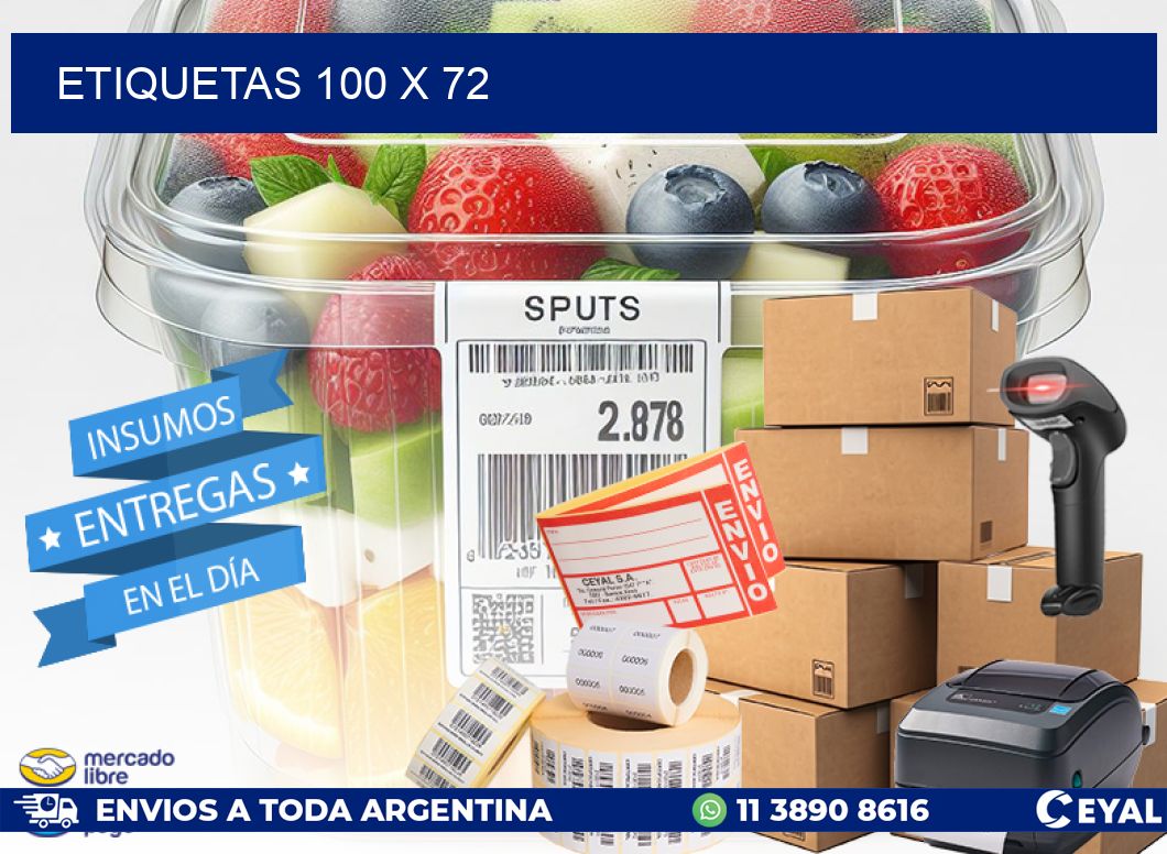 ETIQUETAS 100 x 72