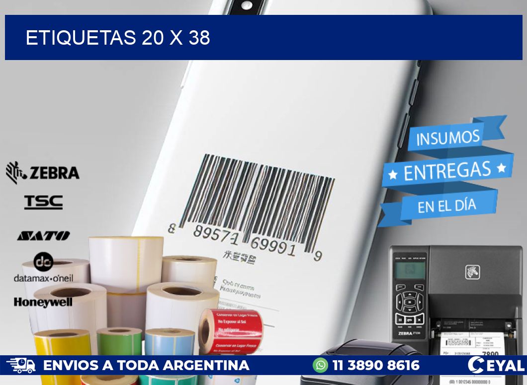 ETIQUETAS 20 x 38