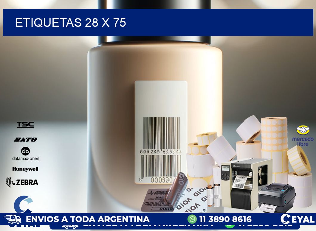 ETIQUETAS 28 x 75
