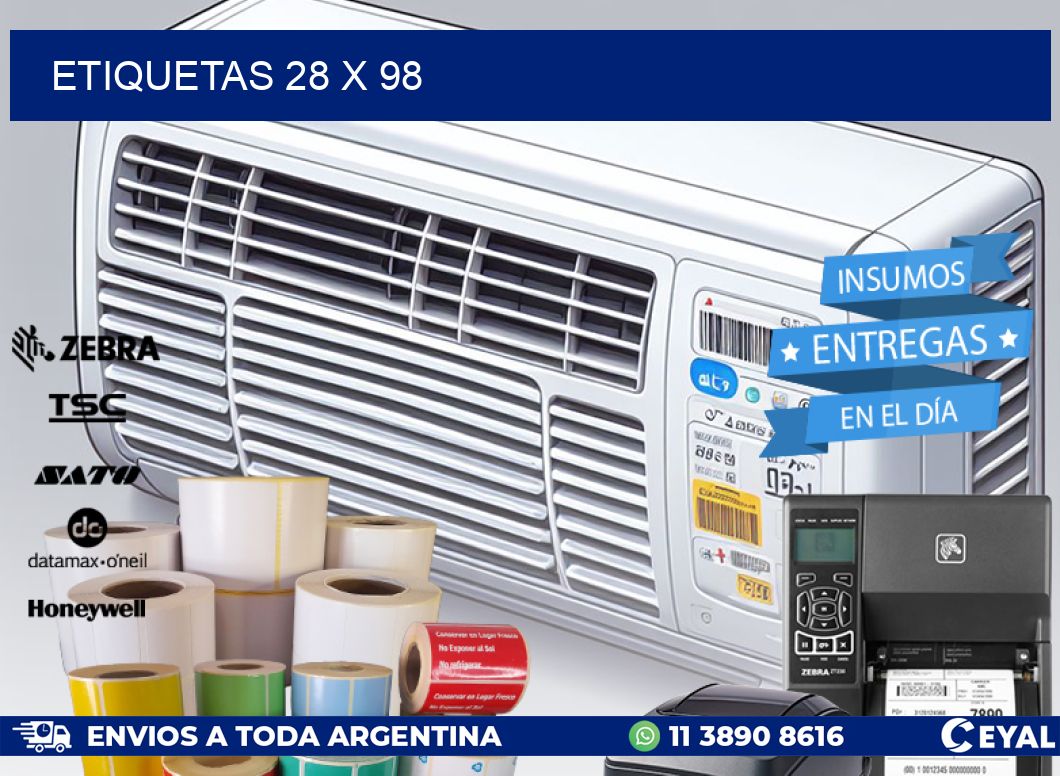 ETIQUETAS 28 x 98