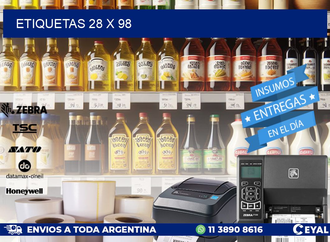 ETIQUETAS 28 x 98