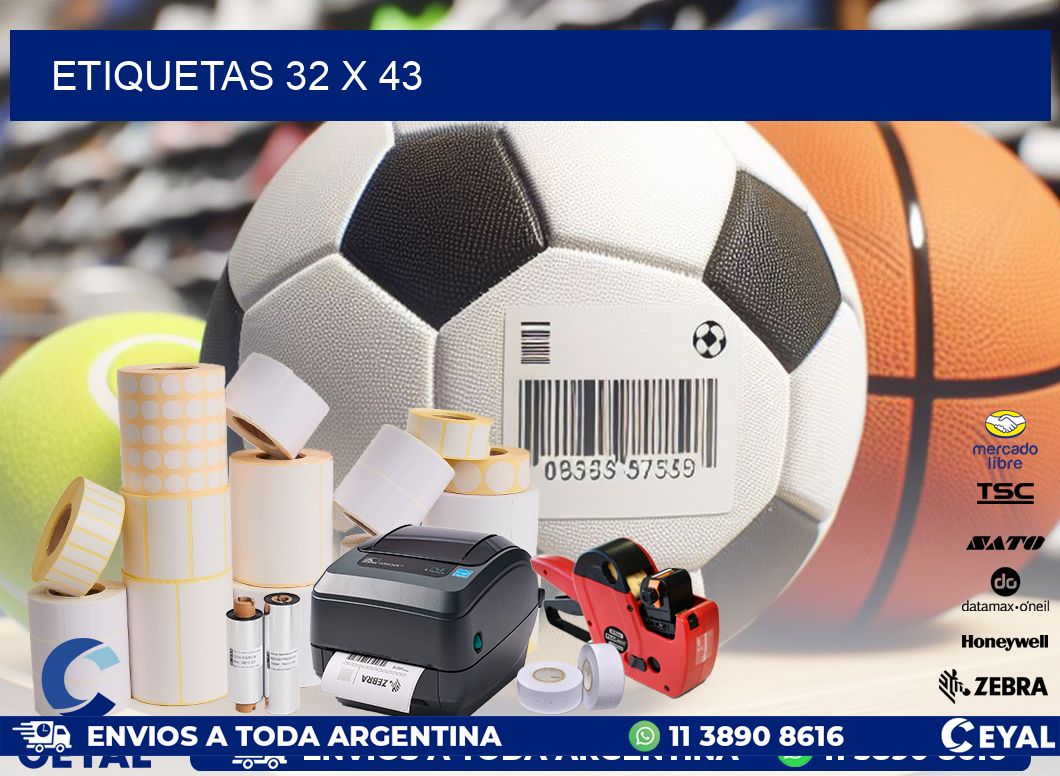 ETIQUETAS 32 x 43