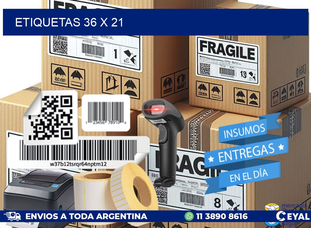 ETIQUETAS 36 x 21