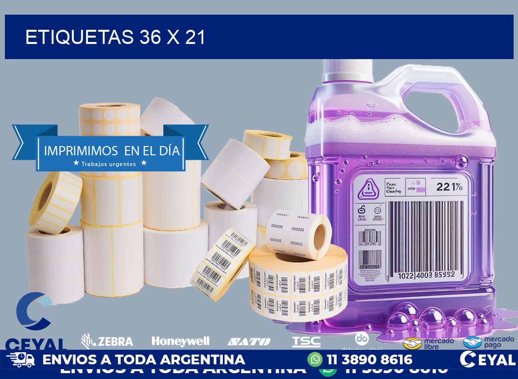 ETIQUETAS 36 x 21