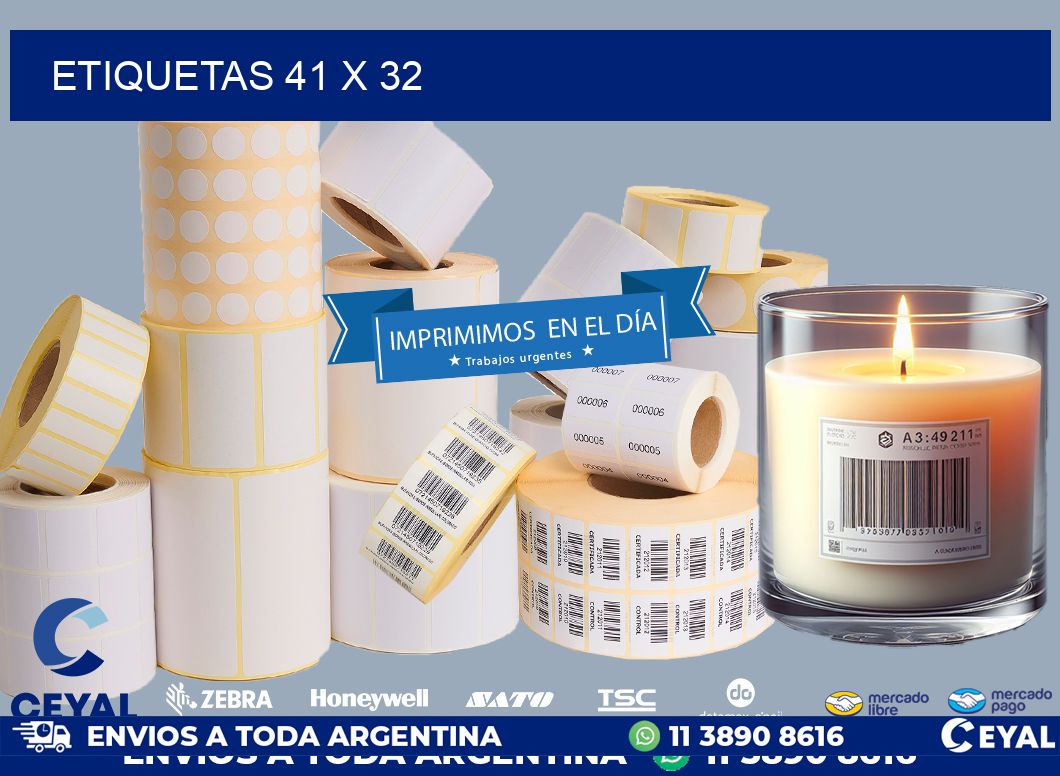 ETIQUETAS 41 x 32