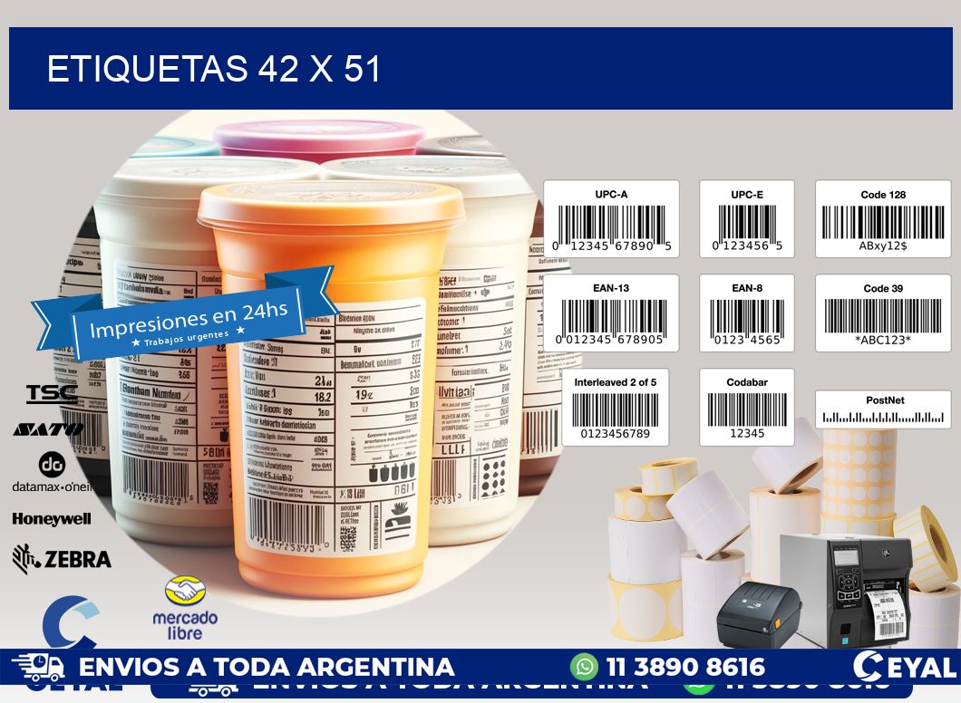 ETIQUETAS 42 x 51