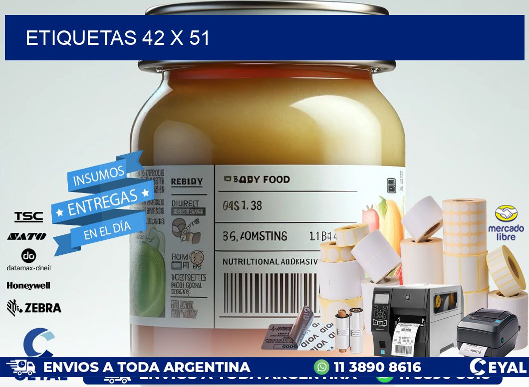 ETIQUETAS 42 x 51