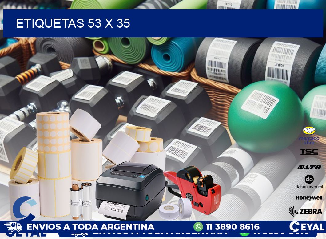 ETIQUETAS 53 x 35