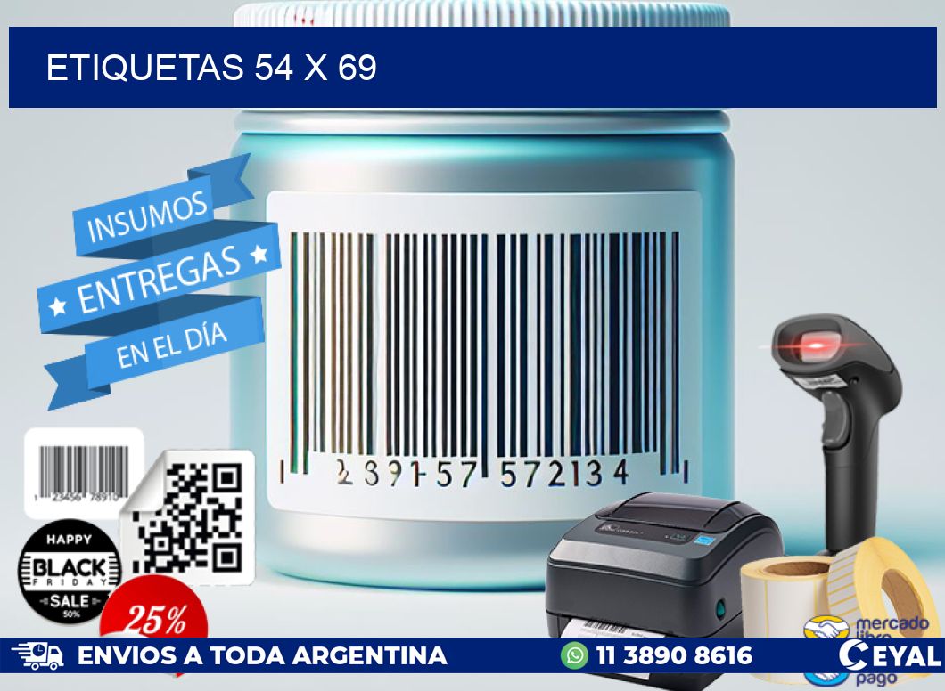 ETIQUETAS 54 x 69