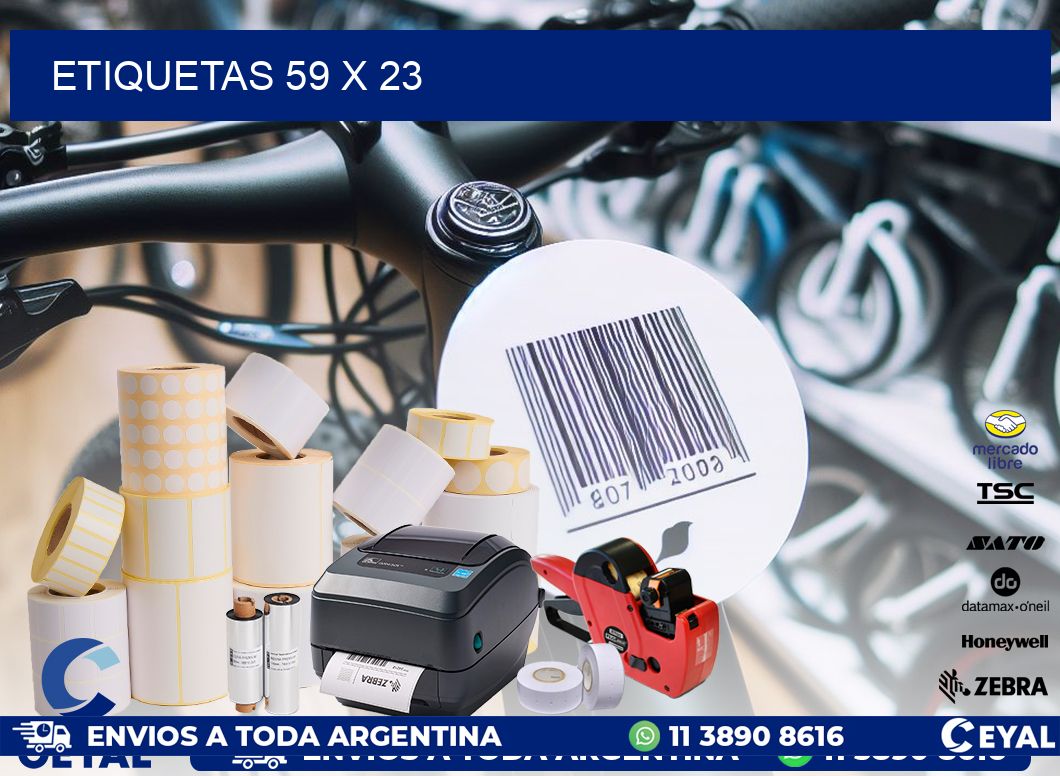 ETIQUETAS 59 x 23