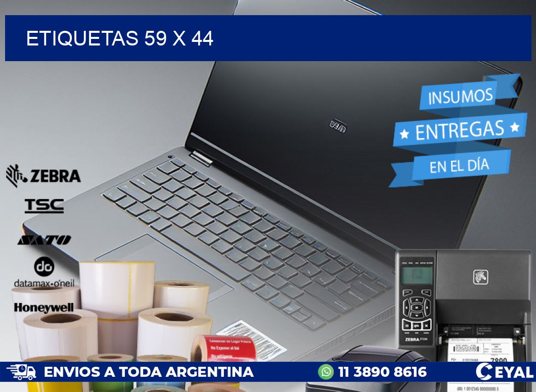 ETIQUETAS 59 x 44