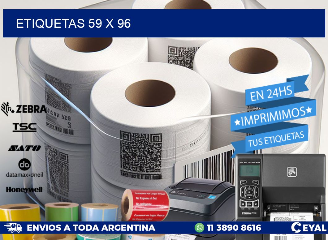 ETIQUETAS 59 x 96