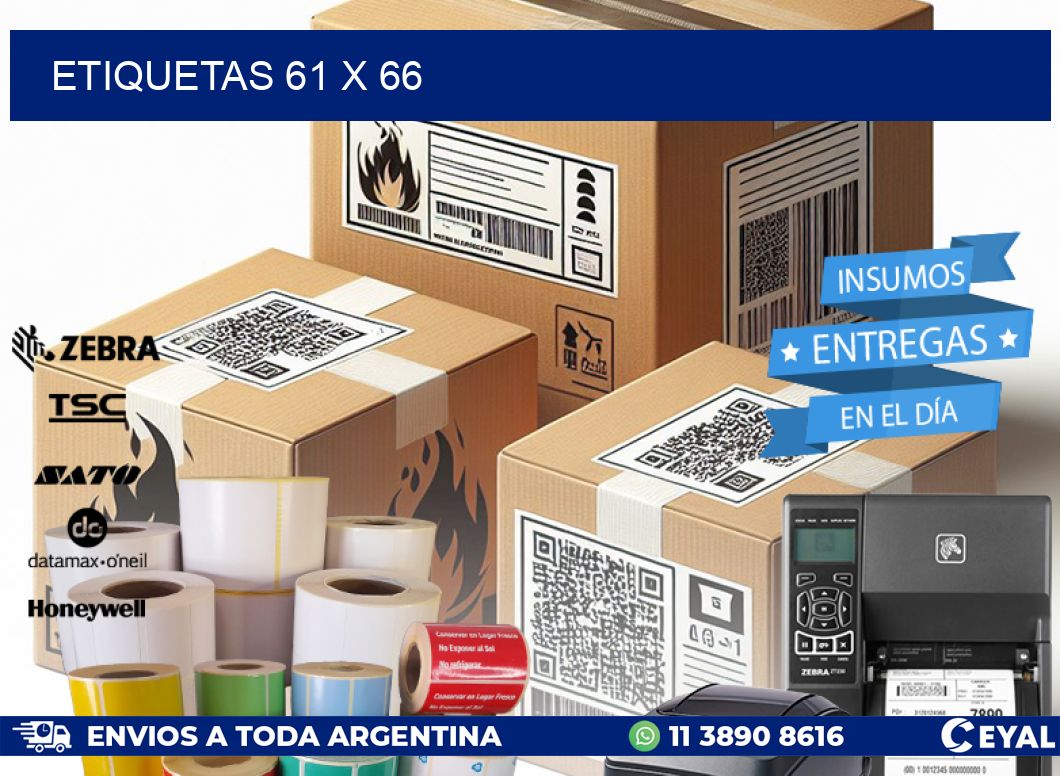 ETIQUETAS 61 x 66