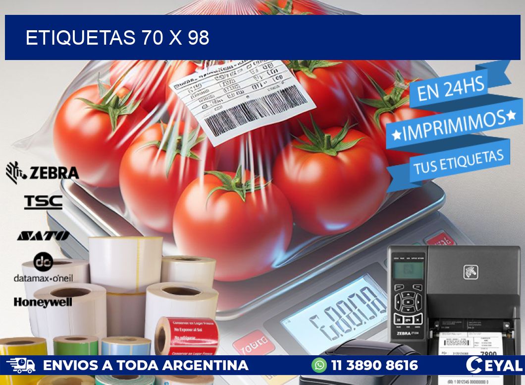 ETIQUETAS 70 x 98