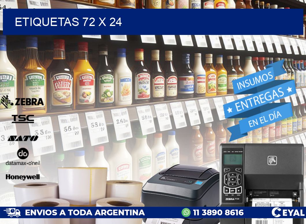 ETIQUETAS 72 x 24