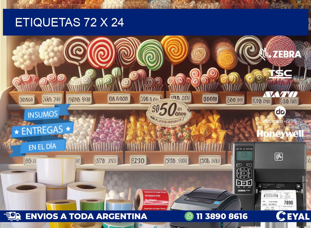 ETIQUETAS 72 x 24