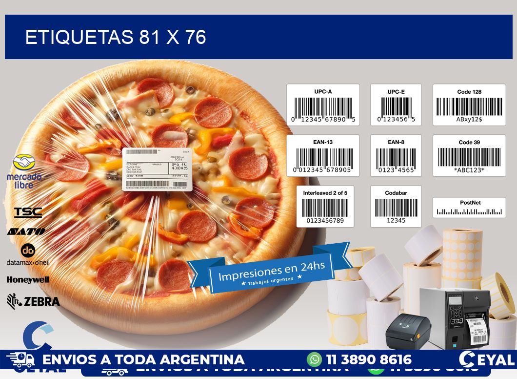 ETIQUETAS 81 x 76