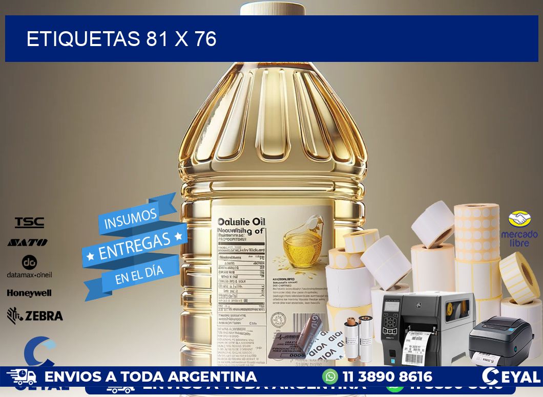 ETIQUETAS 81 x 76