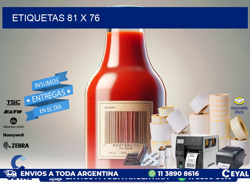 ETIQUETAS 81 x 76