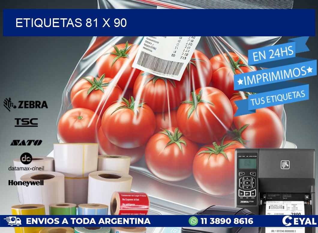 ETIQUETAS 81 x 90
