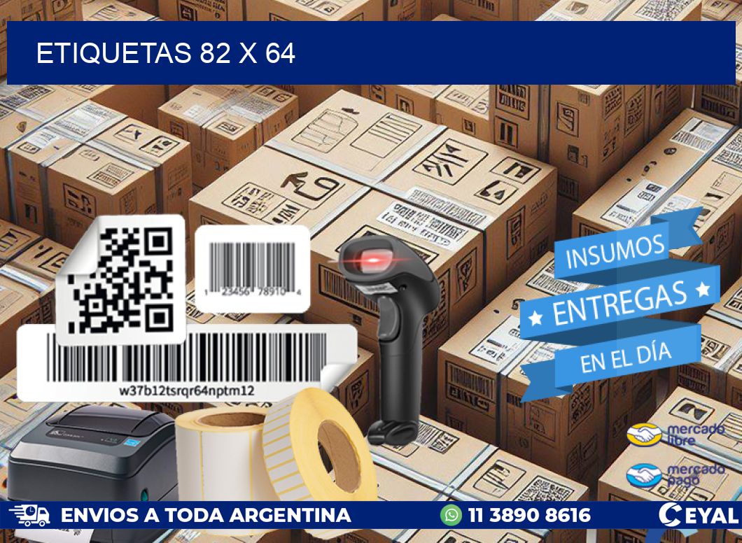 ETIQUETAS 82 x 64