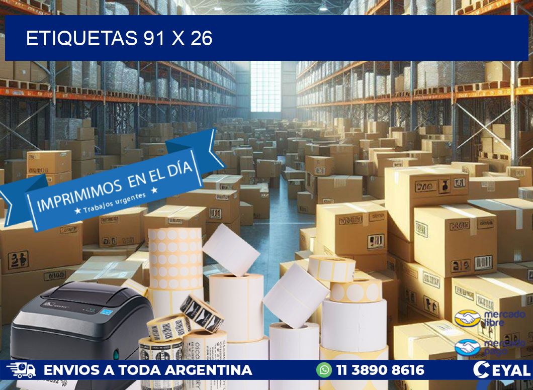ETIQUETAS 91 x 26
