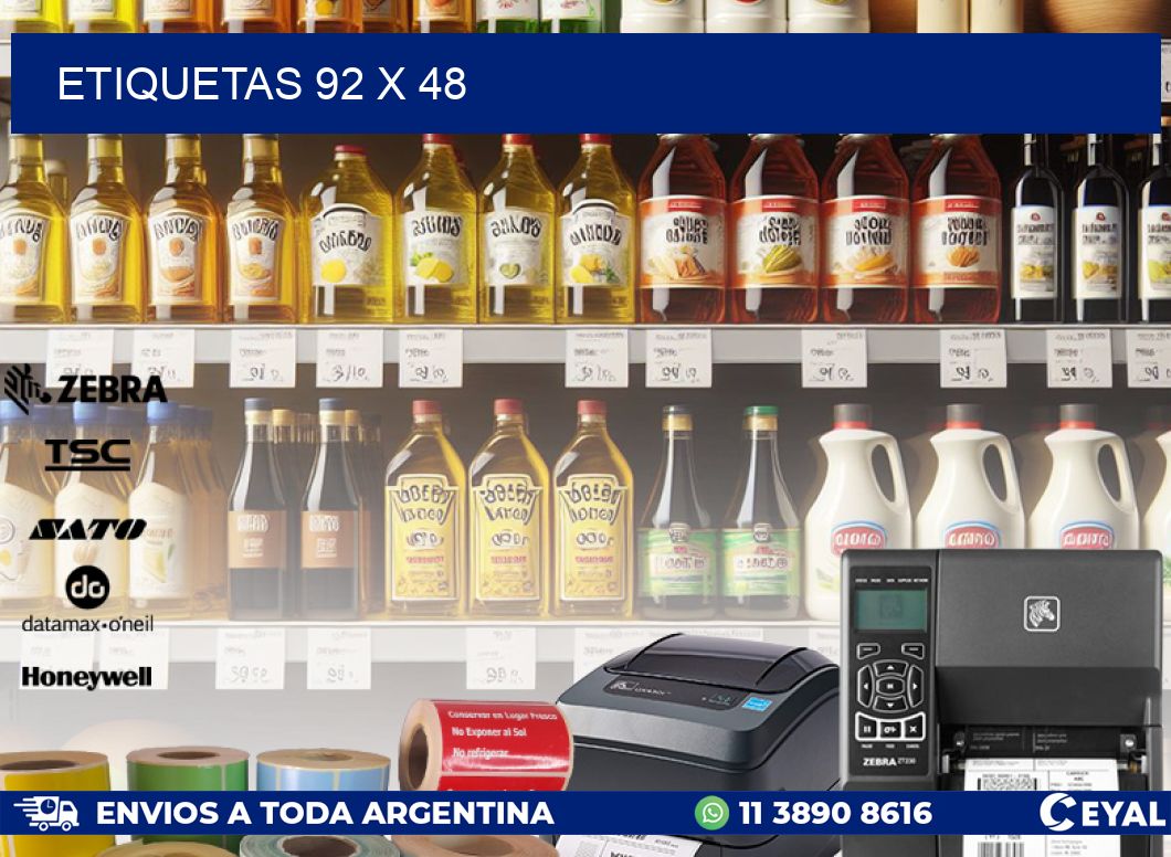 ETIQUETAS 92 x 48