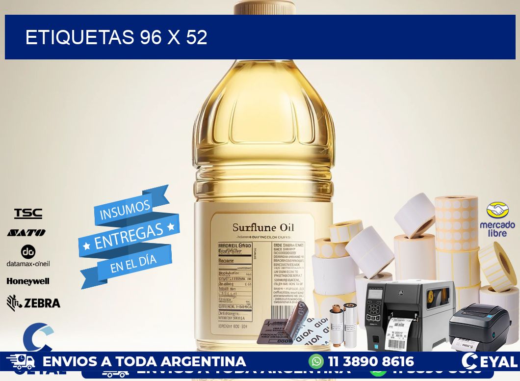 ETIQUETAS 96 x 52