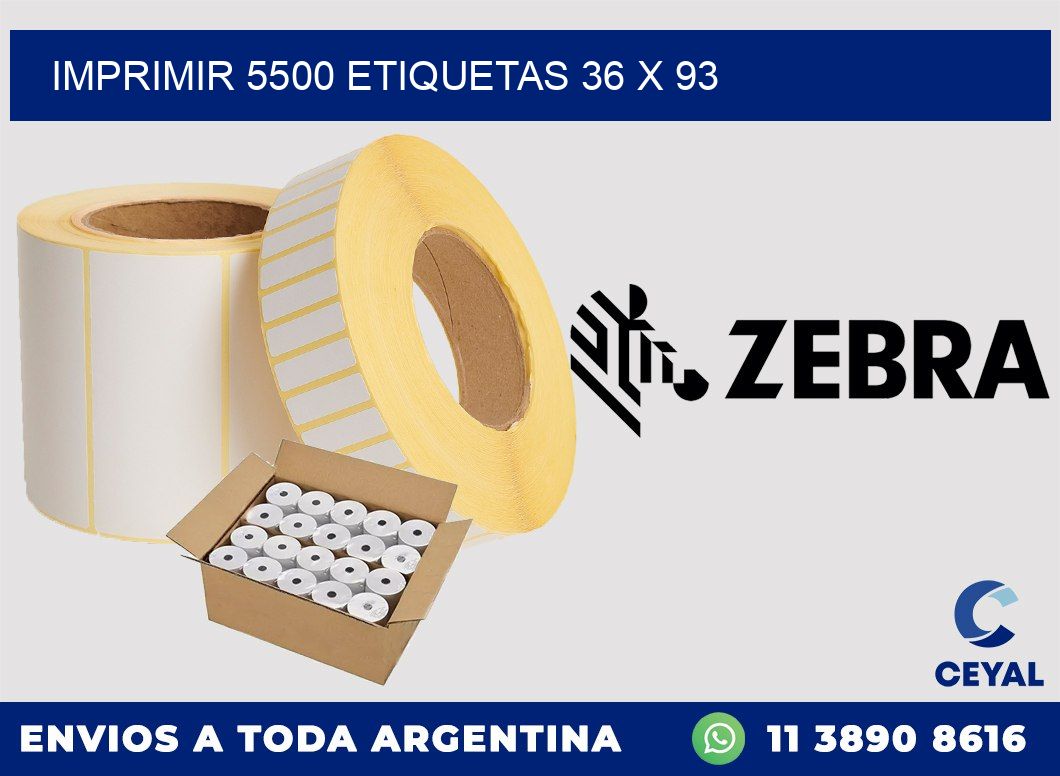IMPRIMIR 5500 ETIQUETAS 36 x 93