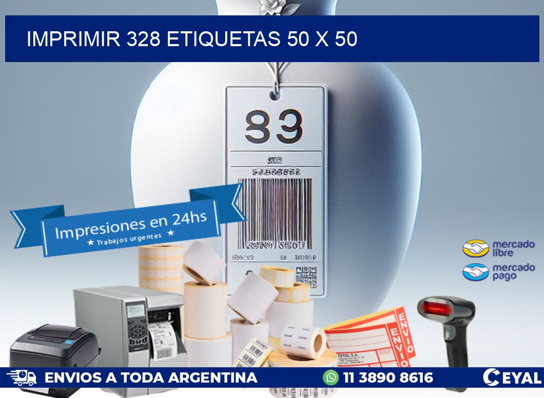 IMPRIMIR 328 ETIQUETAS 50 x 50