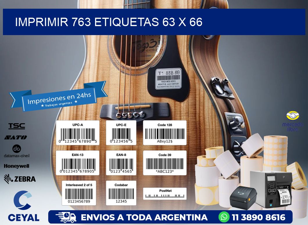 IMPRIMIR 763 ETIQUETAS 63 x 66