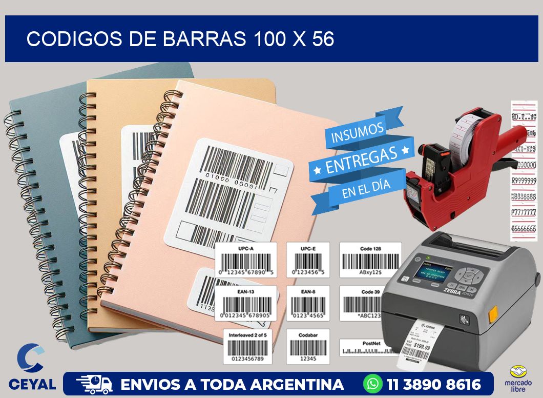 codigos de barras 100 x 56