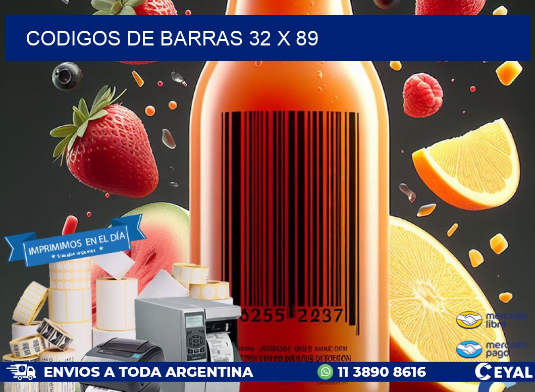 codigos de barras 32 x 89