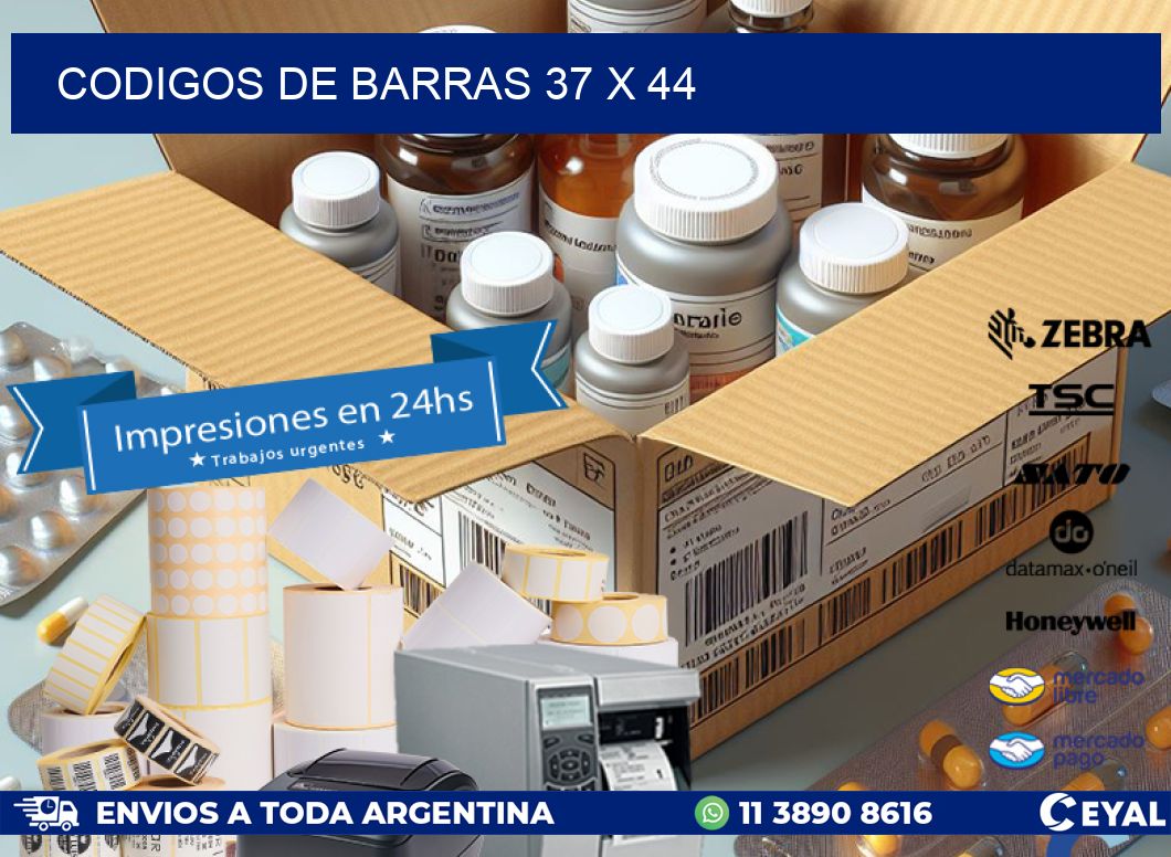 codigos de barras 37 x 44