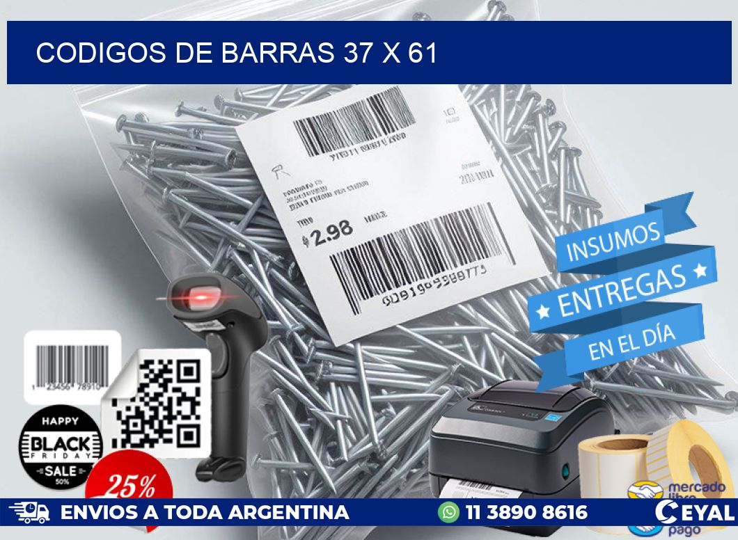 codigos de barras 37 x 61