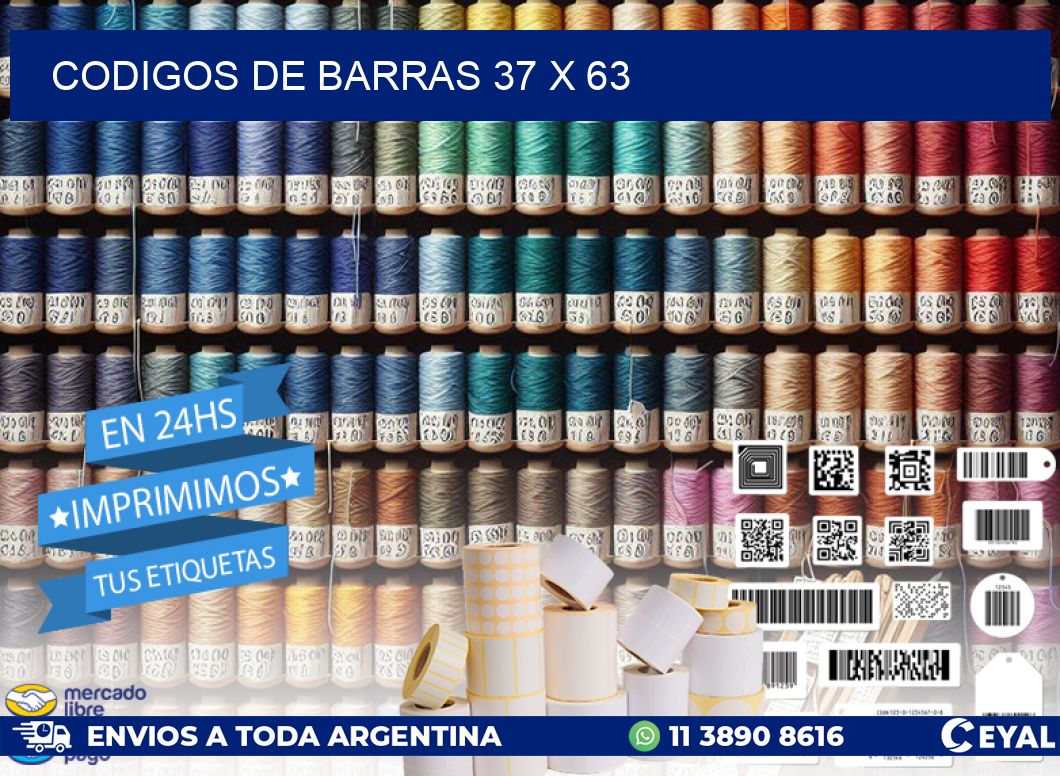 codigos de barras 37 x 63