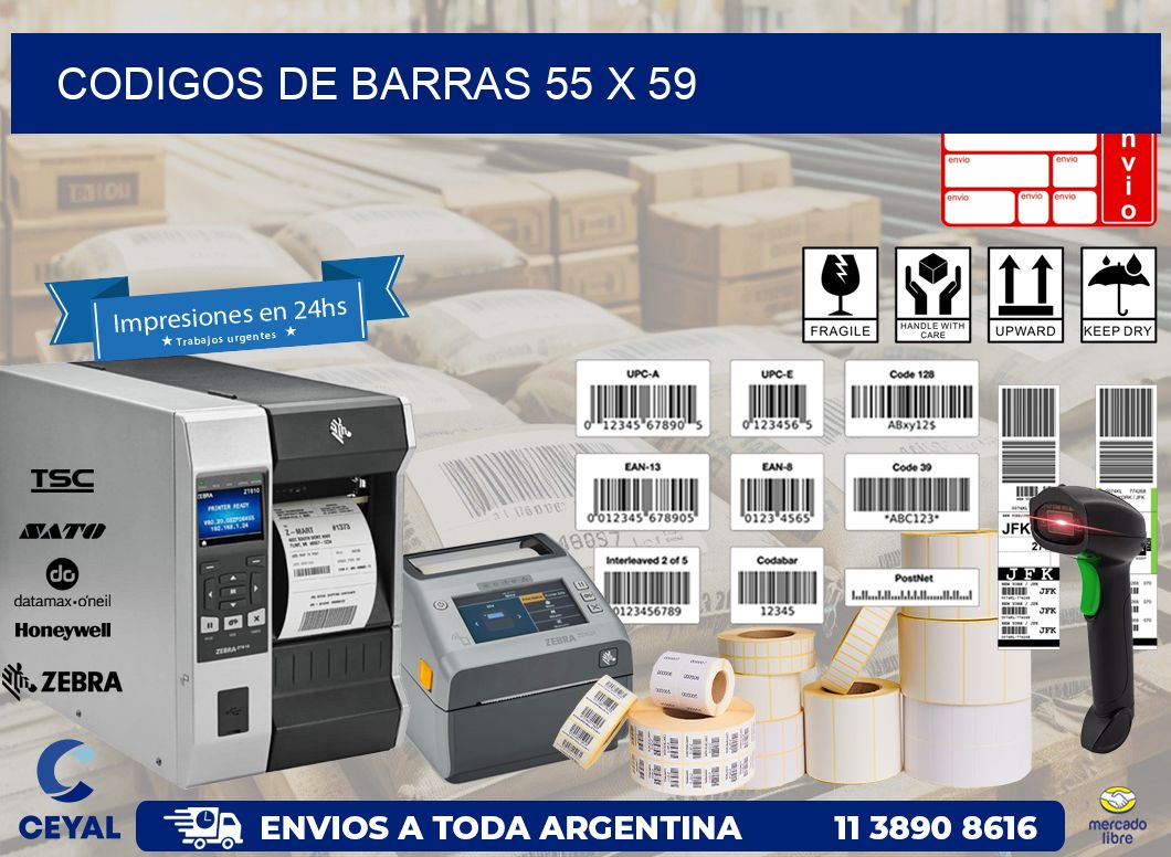 codigos de barras 55 x 59