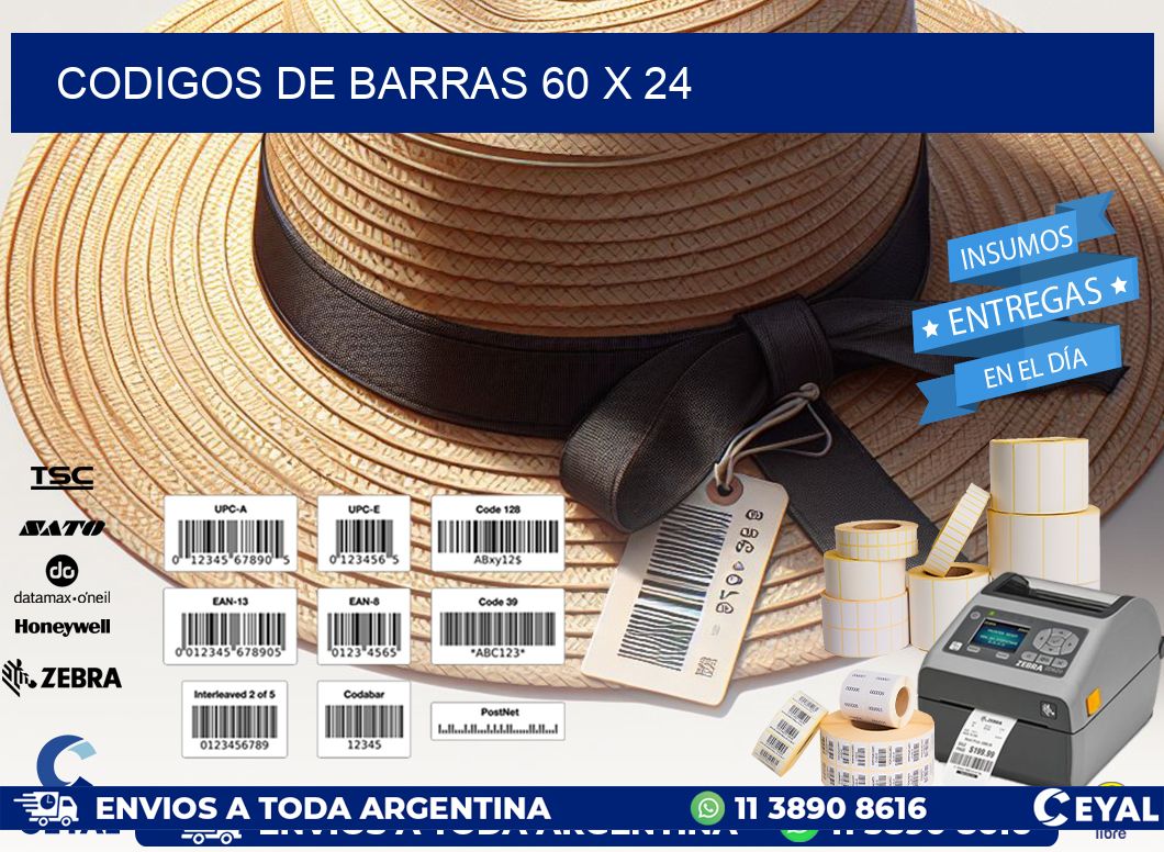 codigos de barras 60 x 24
