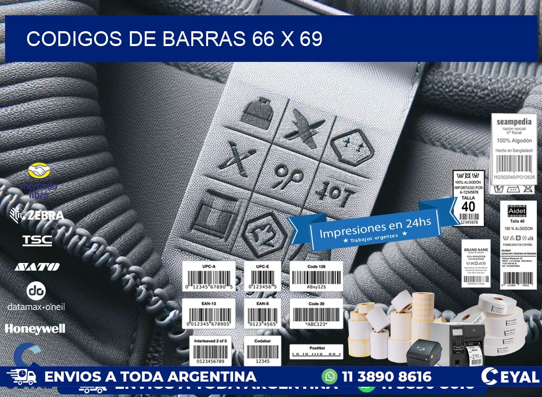 codigos de barras 66 x 69