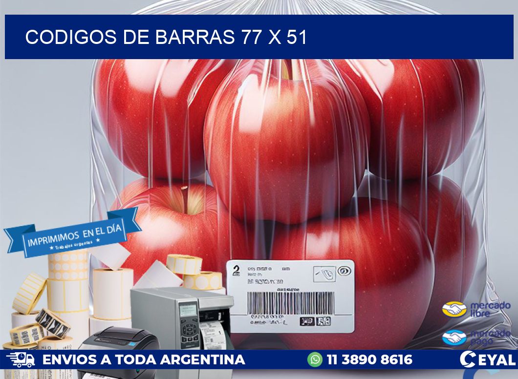 codigos de barras 77 x 51