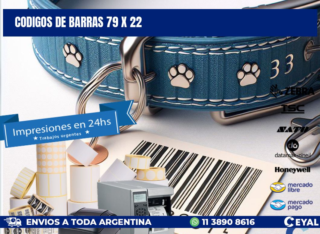 codigos de barras 79 x 22